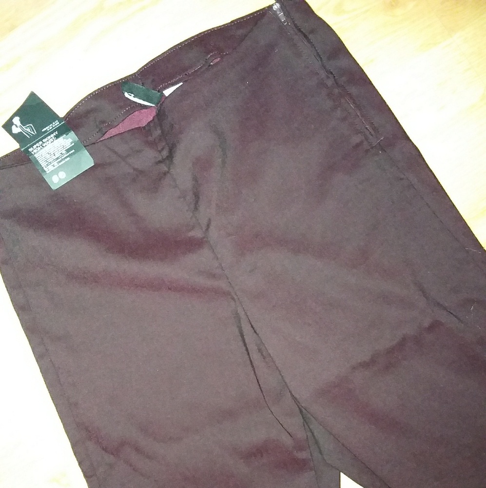 Skinny high waist pants